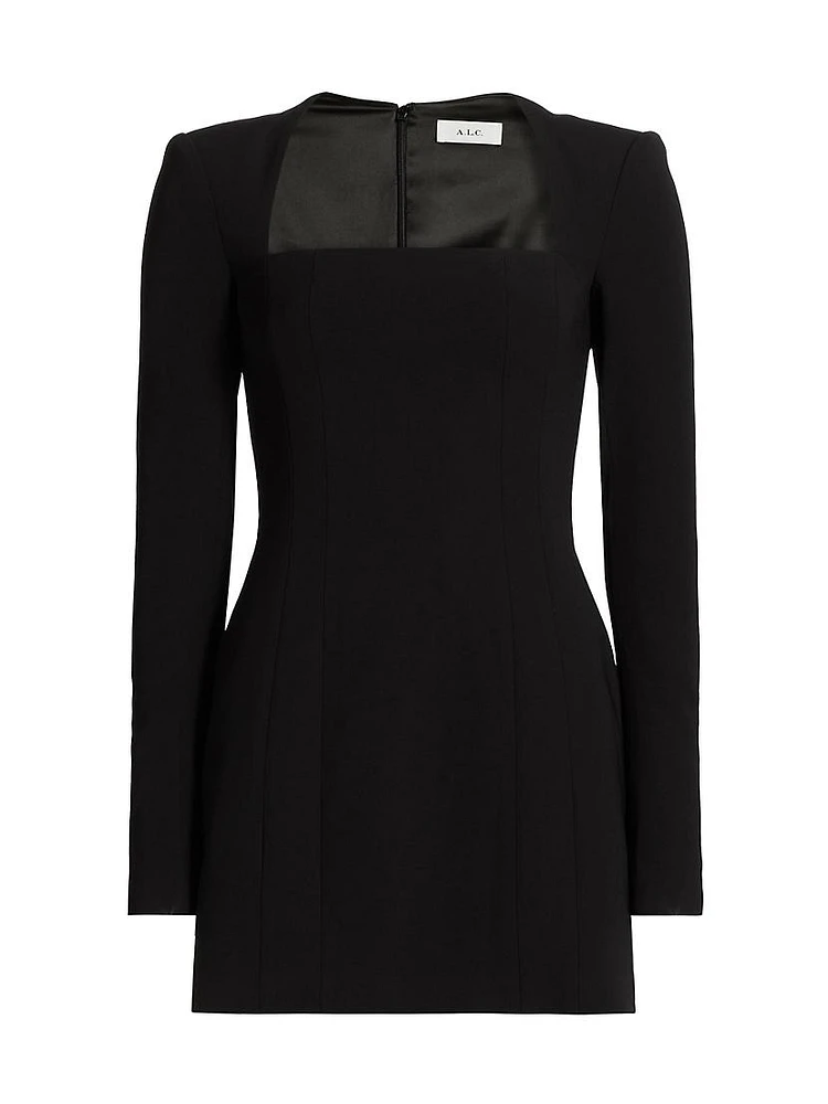 Ella Long-Sleeve Minidress