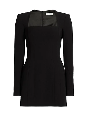 Ella Long-Sleeve Minidress