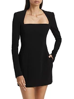 Ella Long-Sleeve Minidress