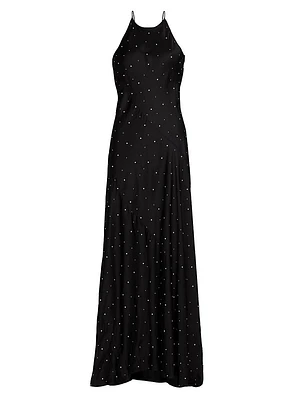 Sybil Embellished Sleeveless Maxi Dress