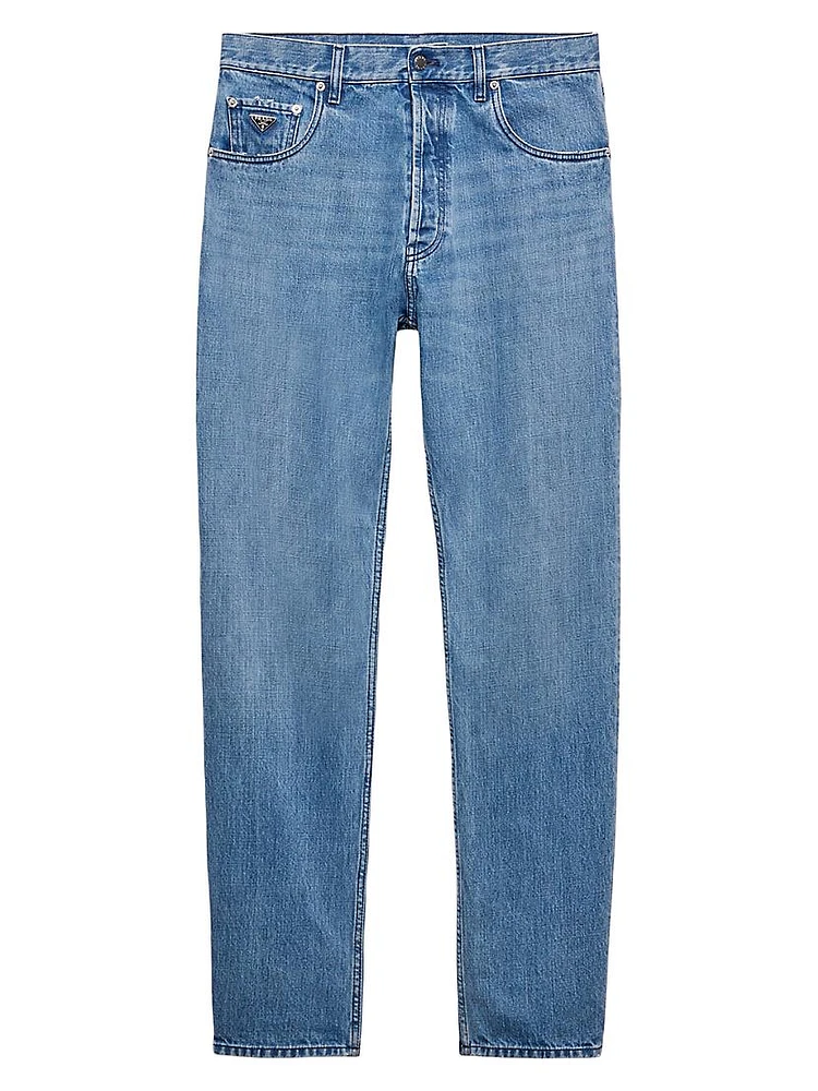 Low-Rise Denim Jeans