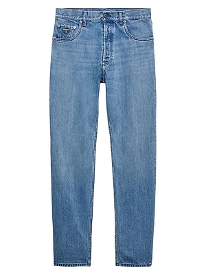 Low-Rise Denim Jeans