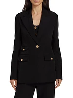 Genevieve Single-Breasted Blazer