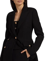 Genevieve Single-Breasted Blazer