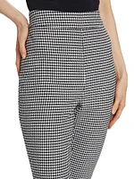 Claire Houndstooth Crop Pants