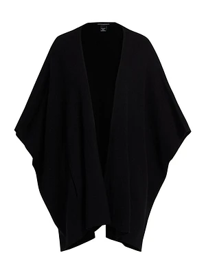 Cashmere Double-Knit Cape