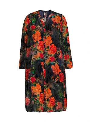 Plus Renna Burnout Slip Dress
