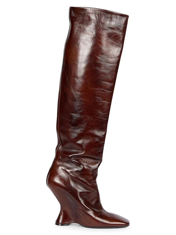 105MM Leather Boots