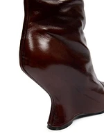 105MM Leather Boots