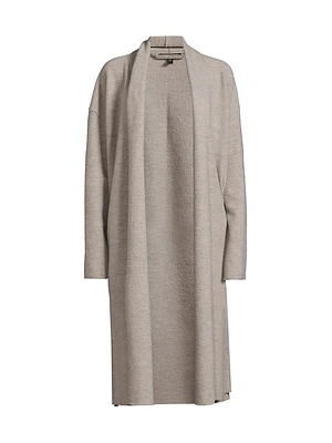 High Collar Duster Cardigan