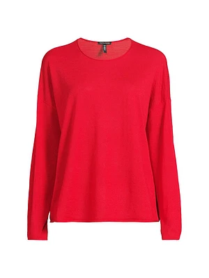 Merino Wool Crewneck Sweater