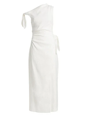 Tamara Tie Midi-Dress