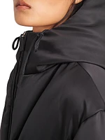 Re-Nylon Hooded Down Jacket