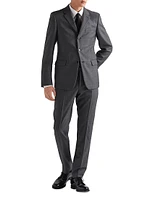 Single Breasted Wool Suit