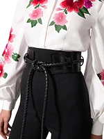 Braided Leather Belt