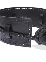 Braided Leather Belt