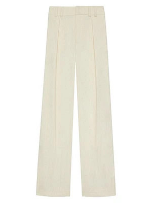 Pants in Cotton Sateen