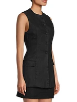 Jane Linen Vest