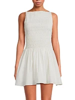 Noa Smocked Minidress