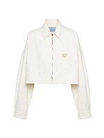 Denim Blouson Jacket