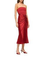 Wayfaring Strapless Midi-Dress