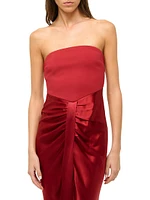 Wayfaring Strapless Midi-Dress