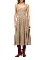 Wells A-Line Midi-Dress