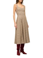 Wells A-Line Midi-Dress