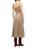 Wells A-Line Midi-Dress