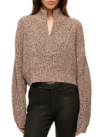 Hampton Cotton-Blend Crop Sweater