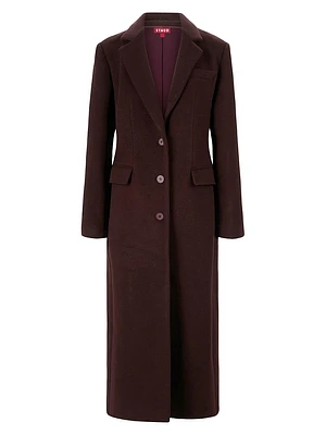 Sanza Wool-Blend Coat