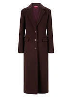 Sanza Wool-Blend Coat