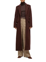 Sanza Wool-Blend Coat