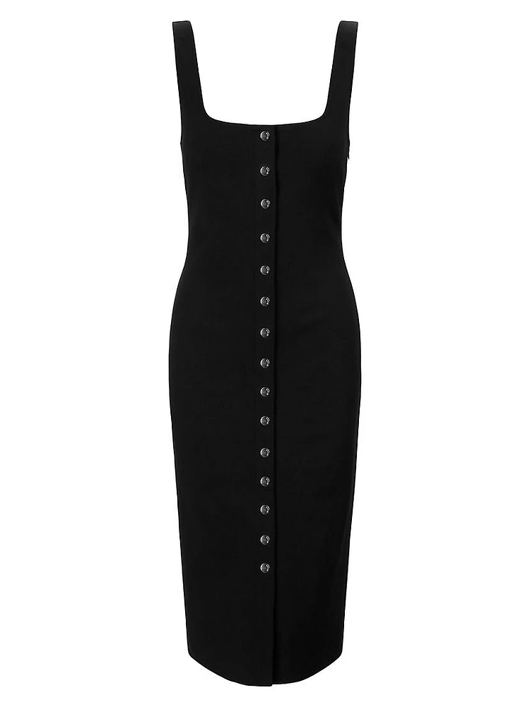 Domani Scoopneck Midi-Dress