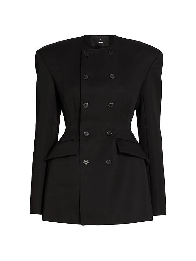 RHW Double-Breasted Blazer Minidress