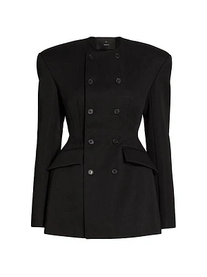 RHW Double-Breasted Blazer Minidress