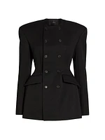RHW Double-Breasted Blazer Minidress