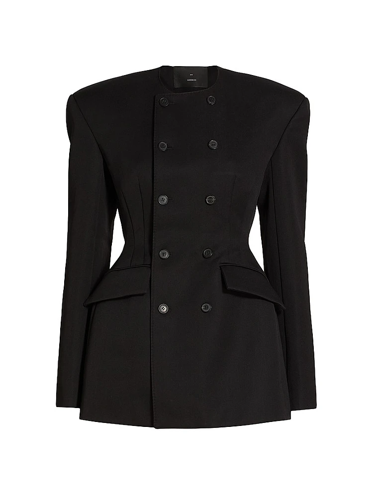 RHW Double-Breasted Blazer Minidress
