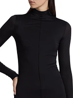 RHW Mock-Turtleneck Maxi Dress