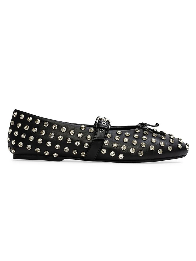 Mimi Studded Ballerina Flats