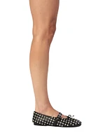 Mimi Studded Ballerina Flats