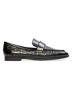 Arrow Leather Loafers