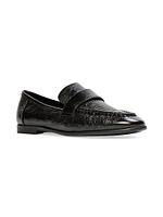 Arrow Leather Loafers