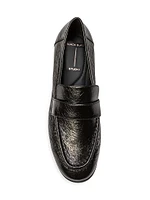 Arrow Leather Loafers