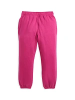 Little Girl's Fleece Jogger Pants