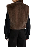 Agolde X Shoreditch Ski Club Far Vest