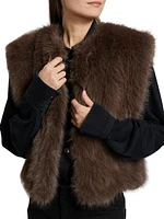 Agolde X Shoreditch Ski Club Far Vest