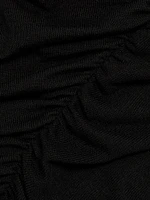 Tania Ruched Long-Sleeve Shirt