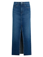 The Eva Denim Maxi Skirt