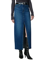 The Eva Denim Maxi Skirt